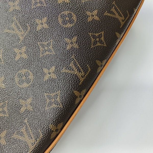 HUDSON GM Monogram Coated Canvas Brown