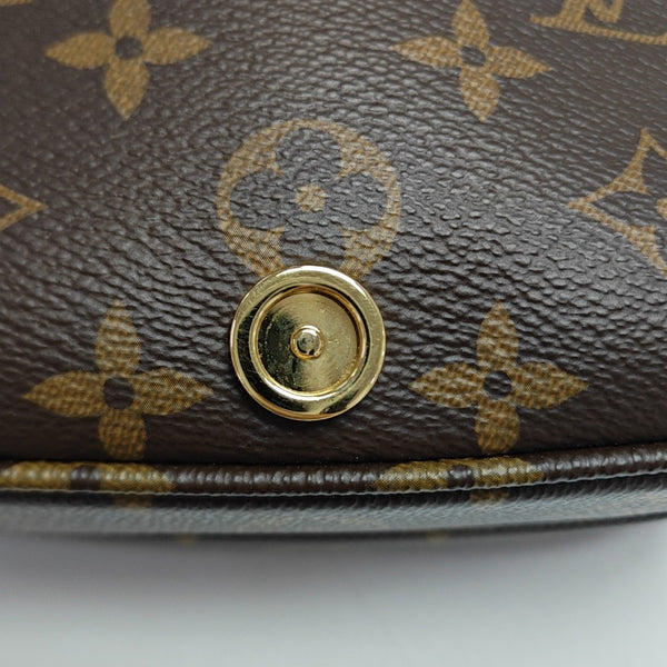SAUMUR BB Monogram Coated Canvas Brown