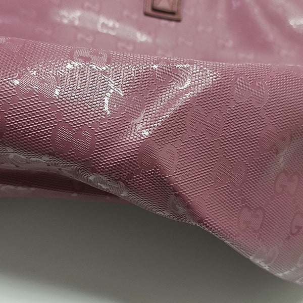 GG Imprime Monogram Coated Canvas Pink