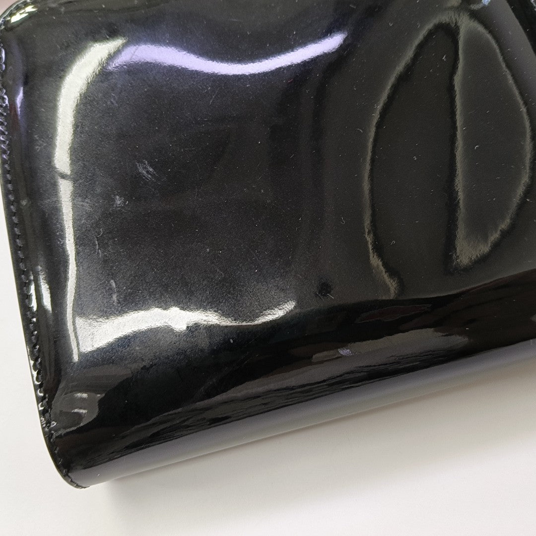 Karligraphy Patent Leather Black