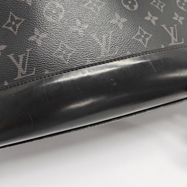 VOYAGER PM Monogram Coated Canvas Black