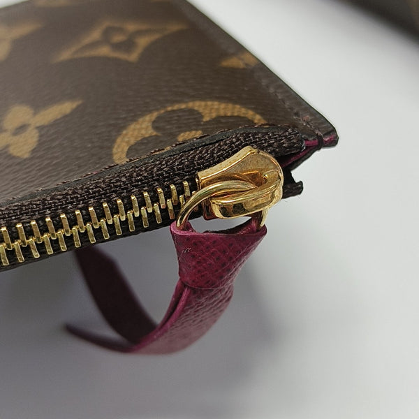 FÉLICIE Monogram Coated Canvas Brown