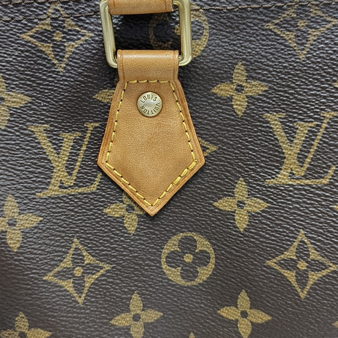 SPEEDY 25 Monogram Coated Canvas Brown