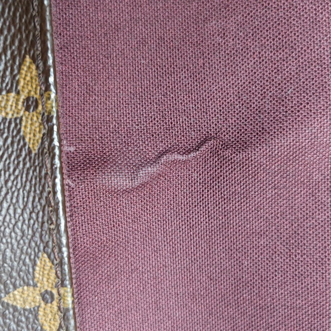 DISTRICT MM Monogram Coated Canvas Brown