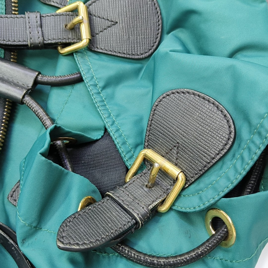 The Rucksack Medium Nylon Blue