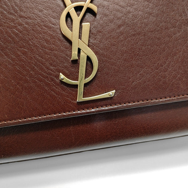 Calfskin Shoulder Bag Red