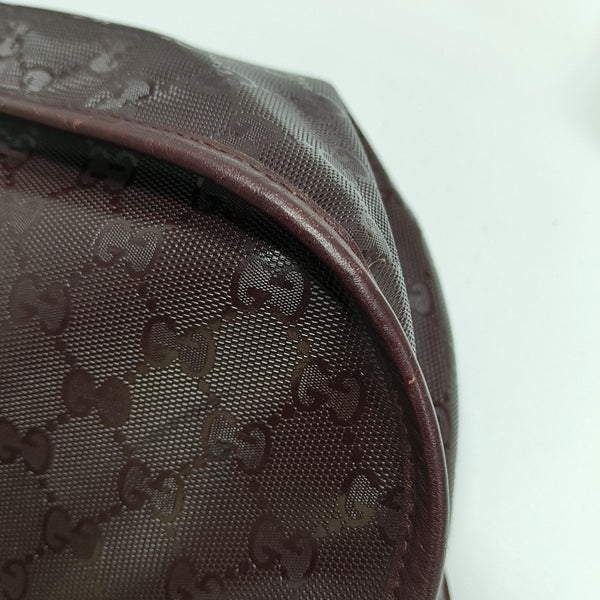 Monogram Coated Canvas Red
