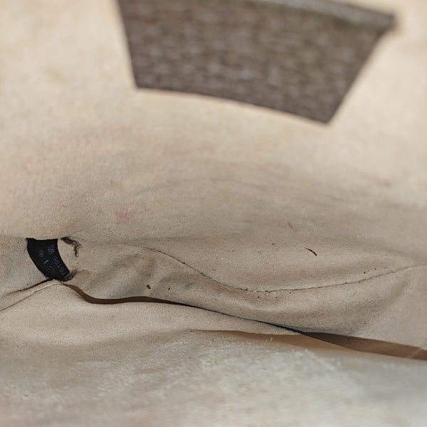 Ophidia Mini Monogram Coated Canvas Beige