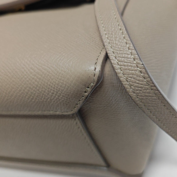 BELT Nano Calfskin Gray
