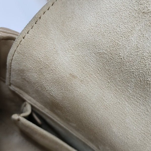Lady D-Joy Small Cannage Lambskin Beige