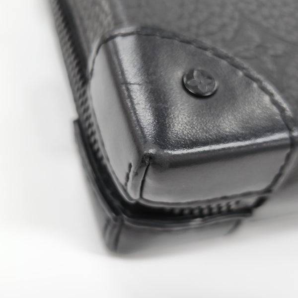 WALLET TRUNK Monogram Calfskin Black