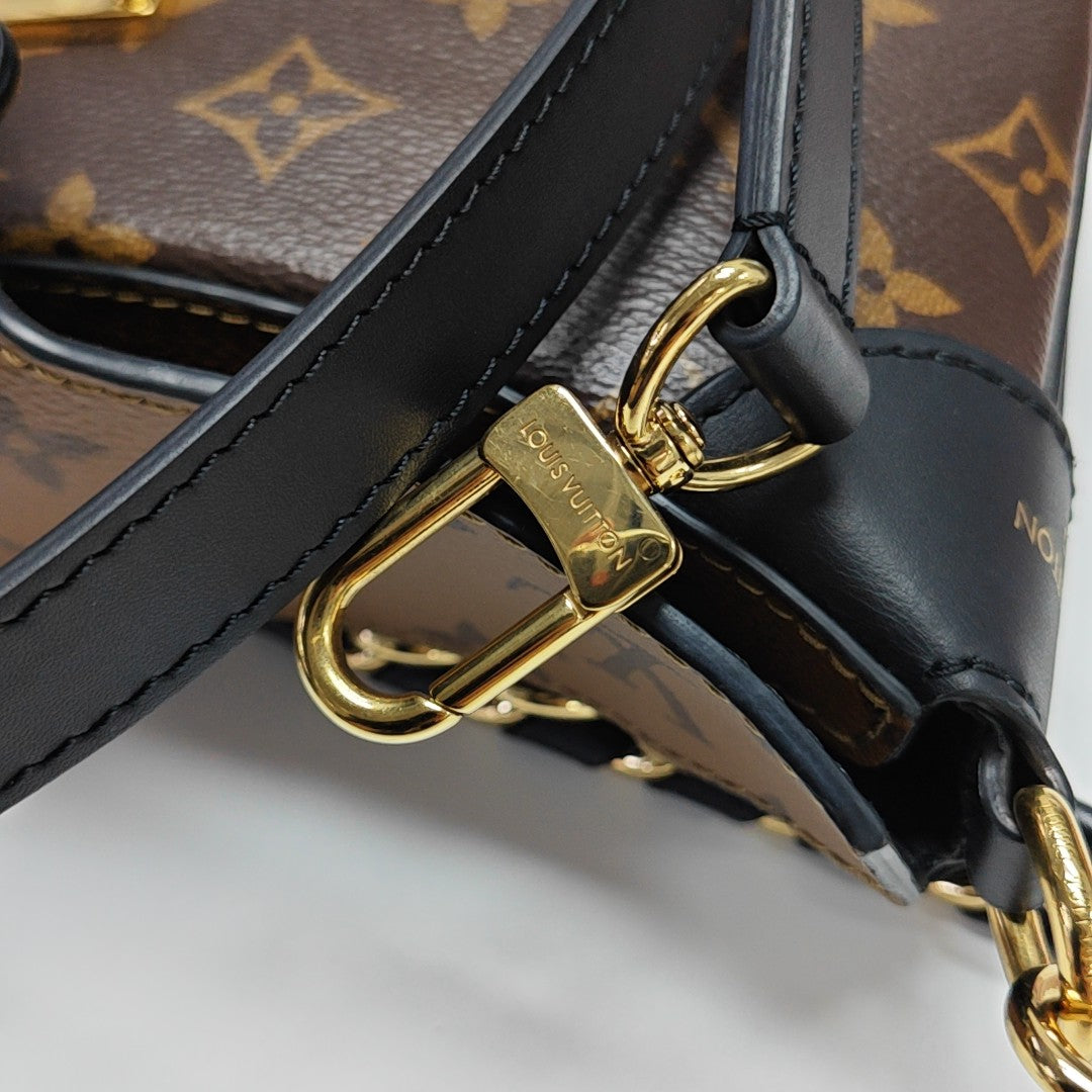 TWINNY Monogram Coated Canvas Brown