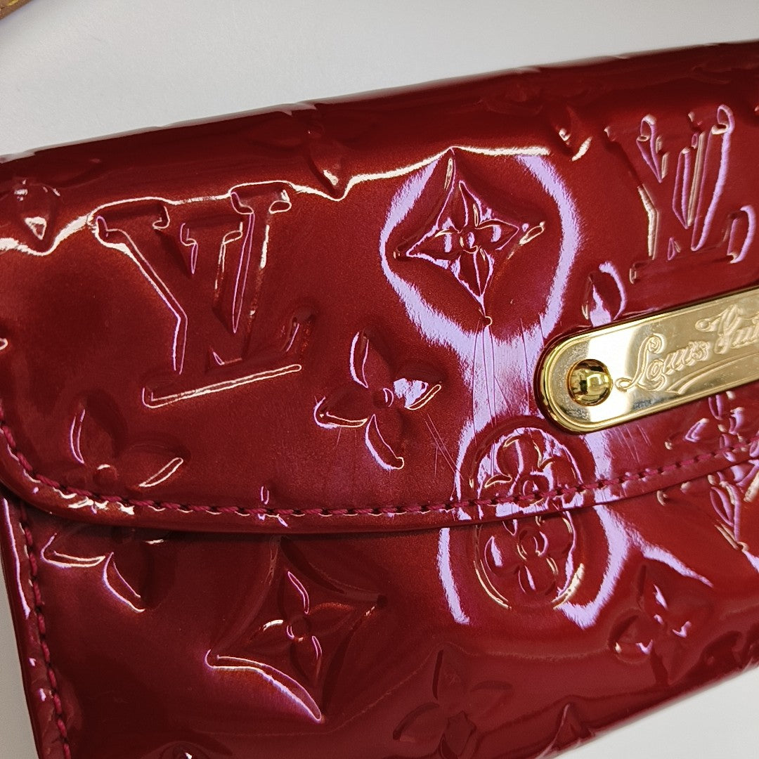 SUNSET BOULEVARD Patent Leather Red