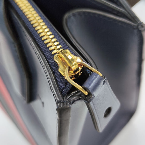 CITY STEAMER PM Quilted Calfskin Blue