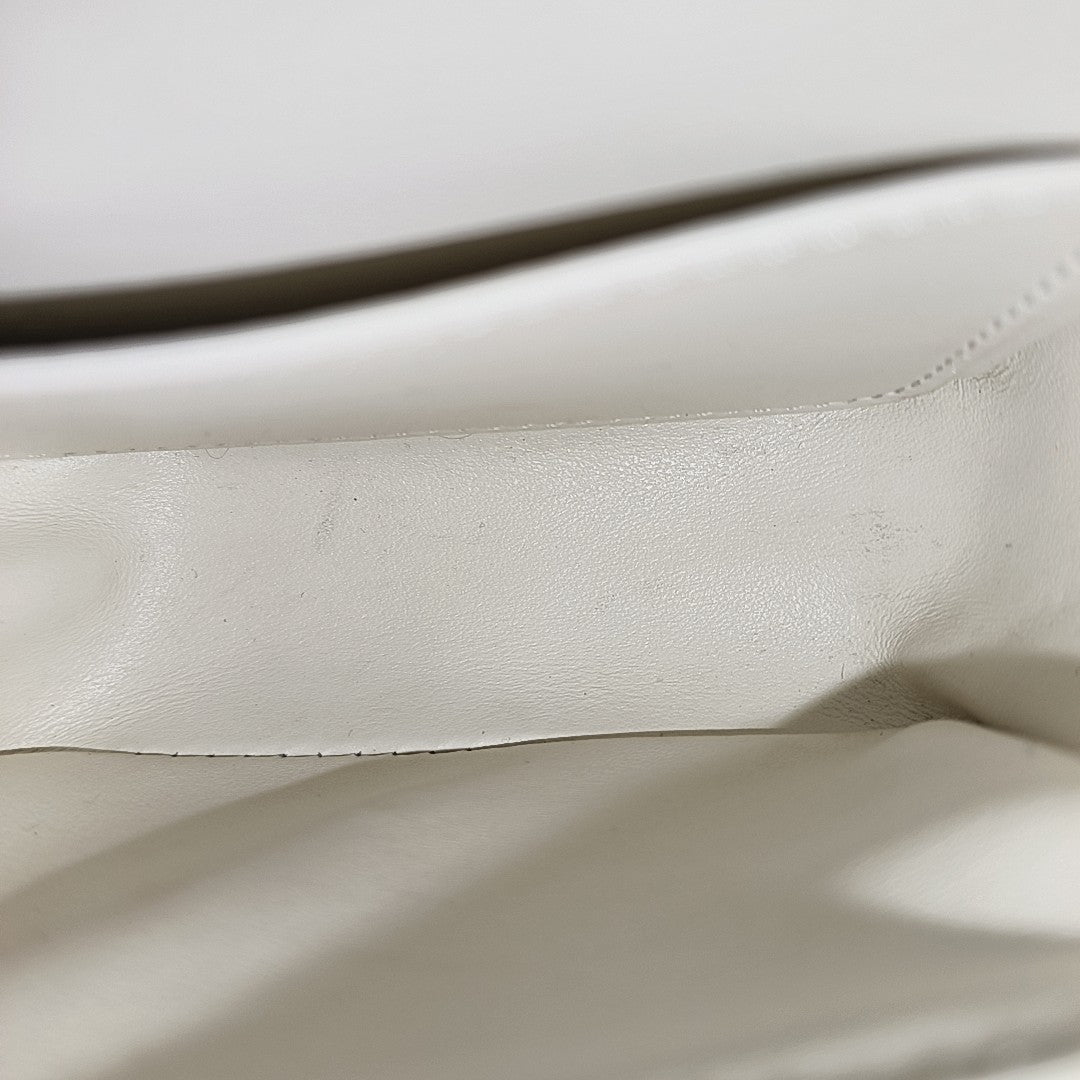 TRIOMPHE Mini Calfskin White