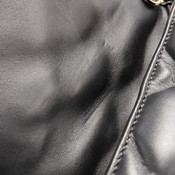 Candystud Quilted Lambskin Black