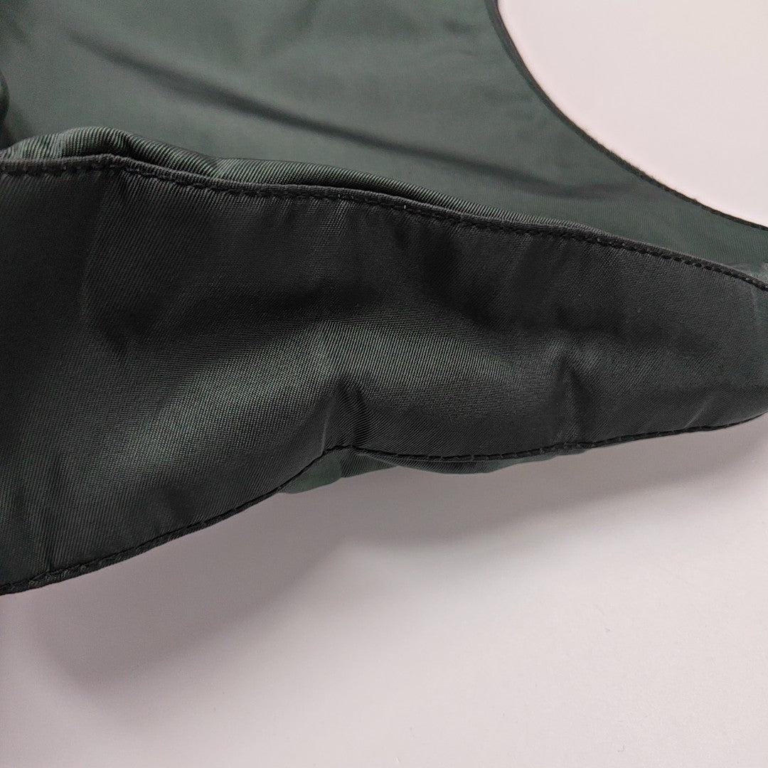 Nylon Shoulder Bag Green