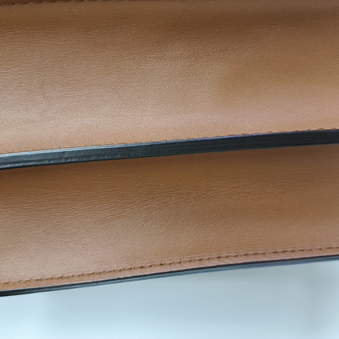 DAUPHINE Mini Monogram Coated Canvas Brown