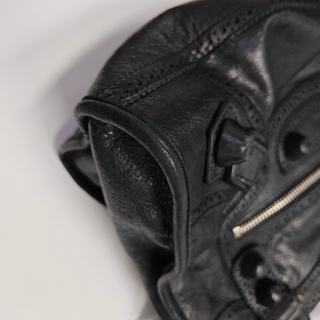 Classic City Medium Lambskin Black
