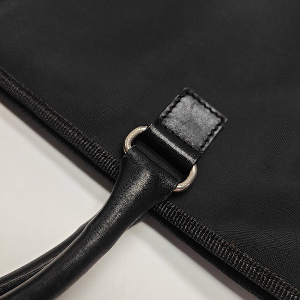 Nylon Shoulder Bag Black