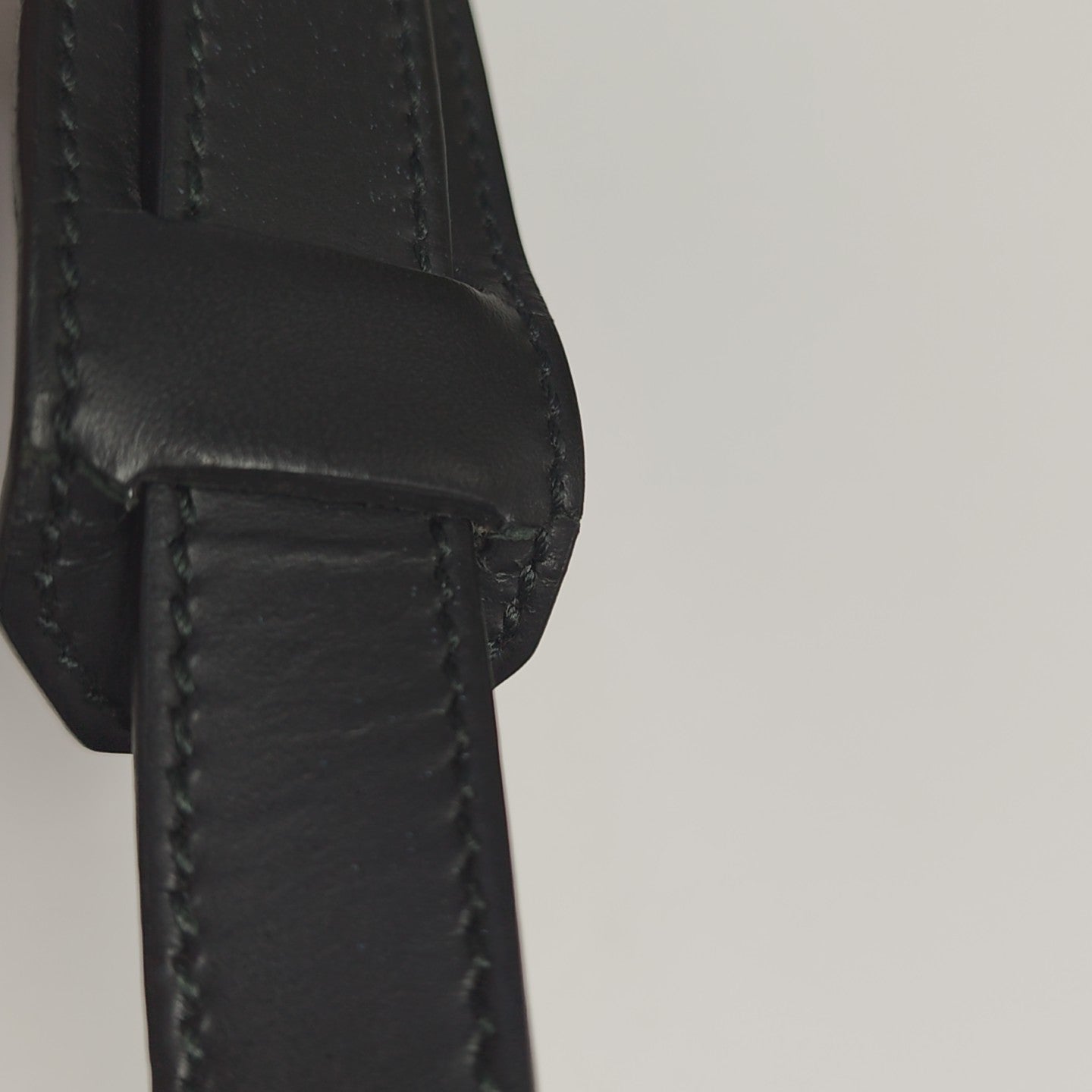 Monogram Coated Canvas Shoulder Bag Black