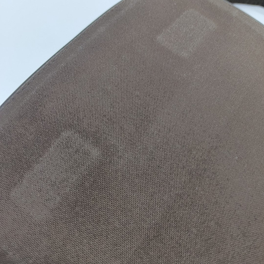 BROOKLYN PM Damier Ebene Coated Canvas Brown