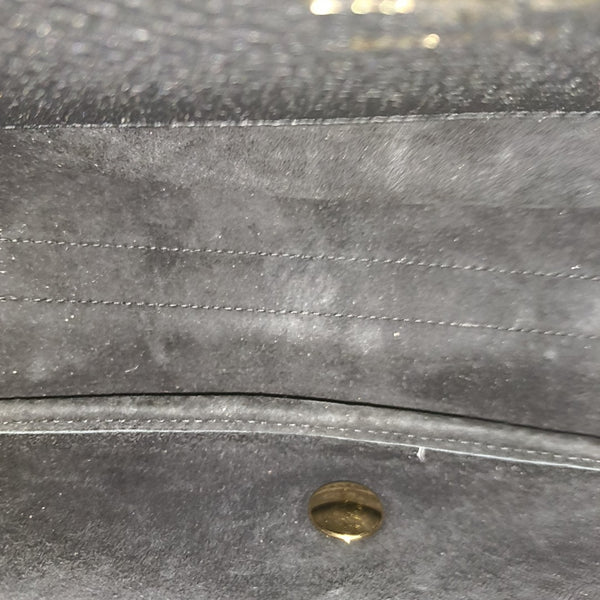 Authenticated pre-owned  Bobby Large Calfskin Black - Shoulder Bag at Looply