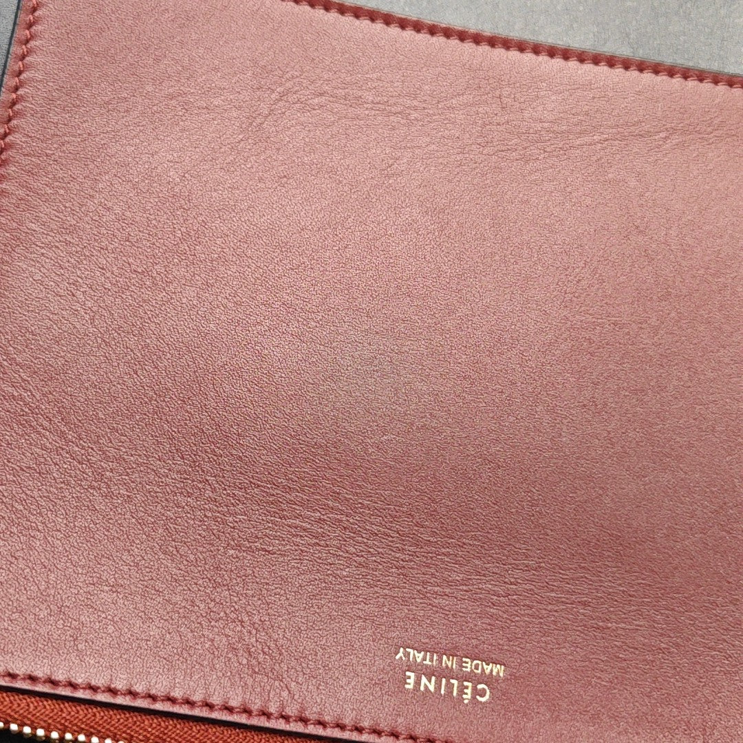 TWISTED CABAS Small Calfskin Red