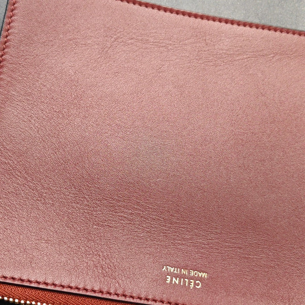 TWISTED CABAS Small Calfskin Red