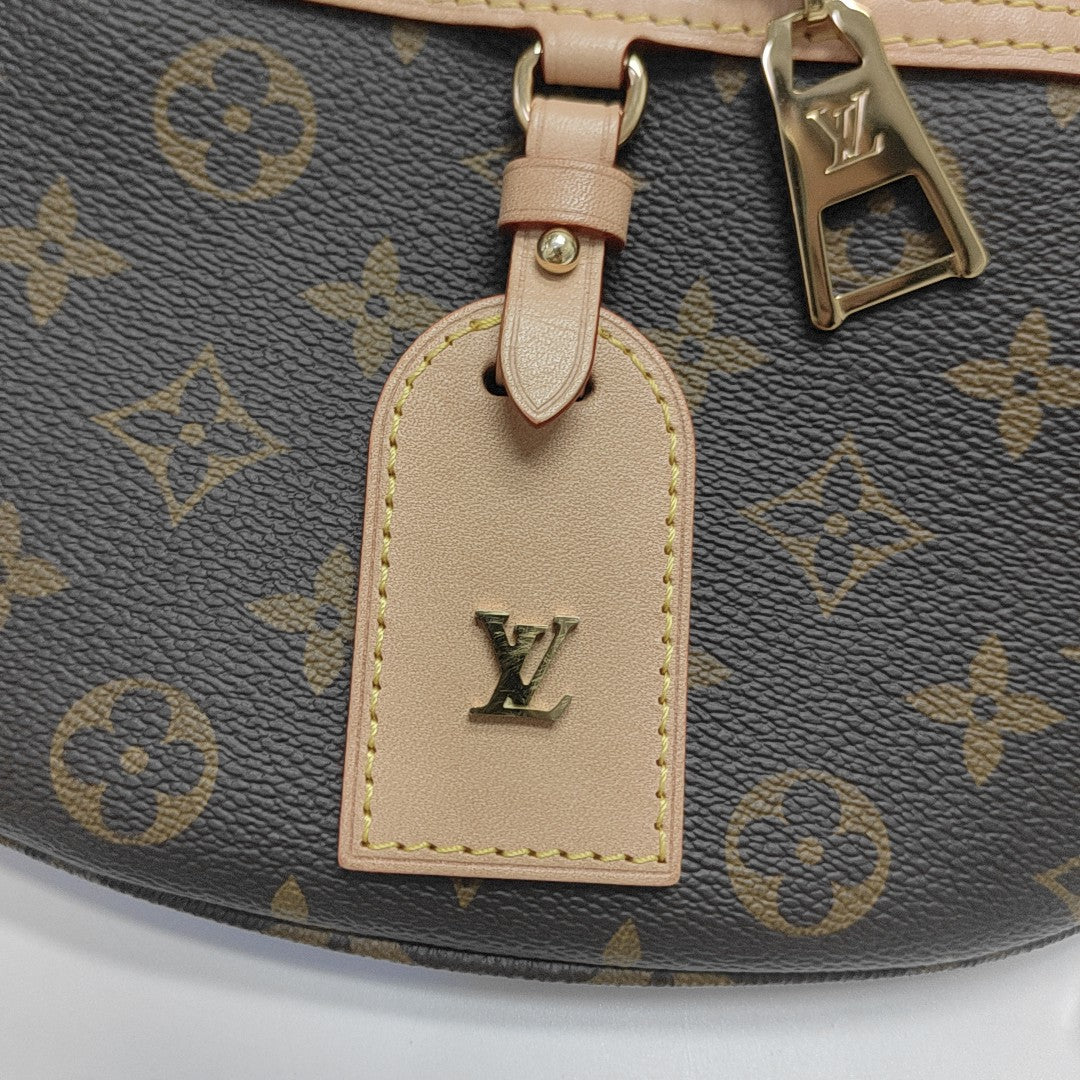BUMBAG Monogram Coated Canvas Brown