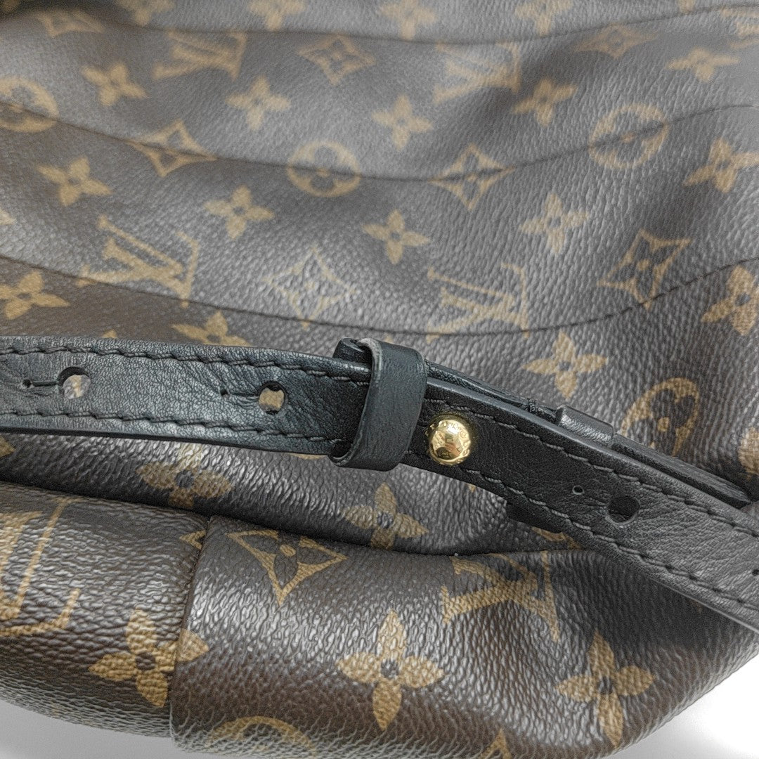 PALM SPRINGS PM Monogram Coated Canvas Brown