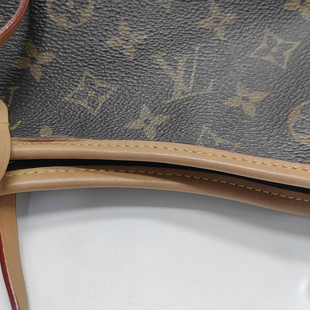 CARRYALL PM Monogram Coated Canvas Brown