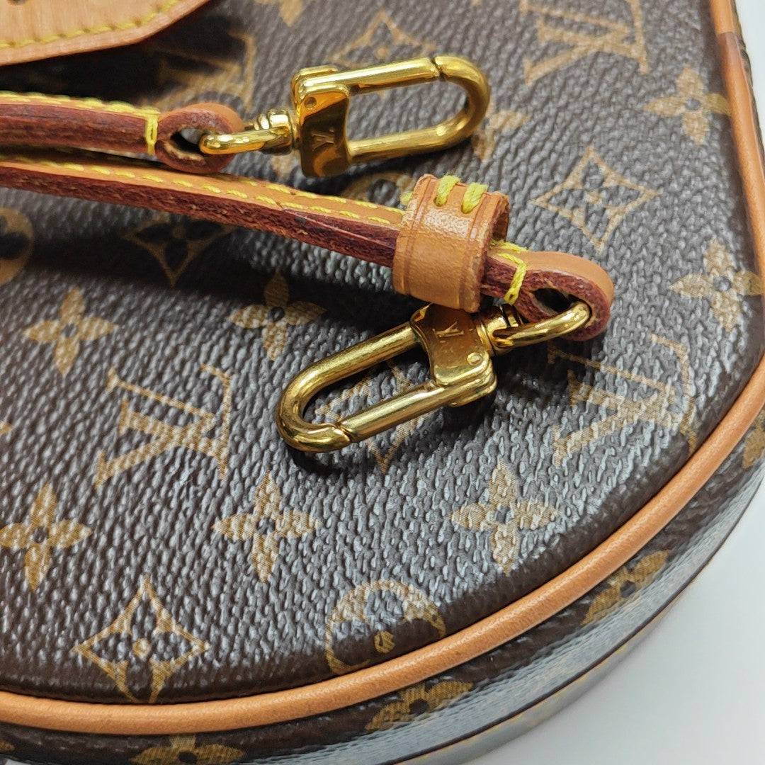 BOITE CHAPEAU PM Monogram Coated Canvas Brown