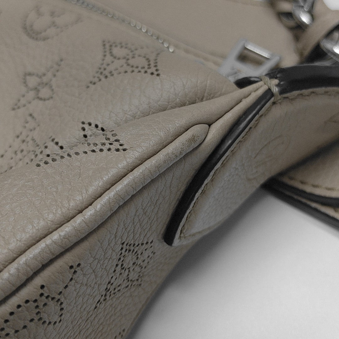 BAIA PM Monogram Calfskin Gray