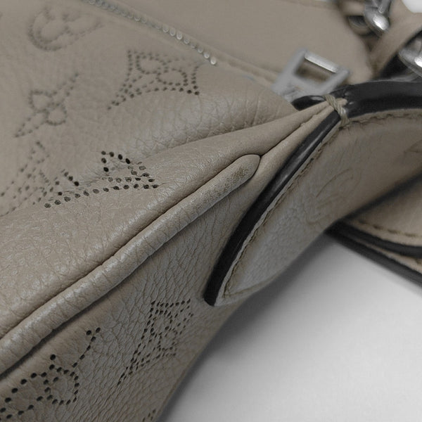 BAIA PM Monogram Calfskin Gray