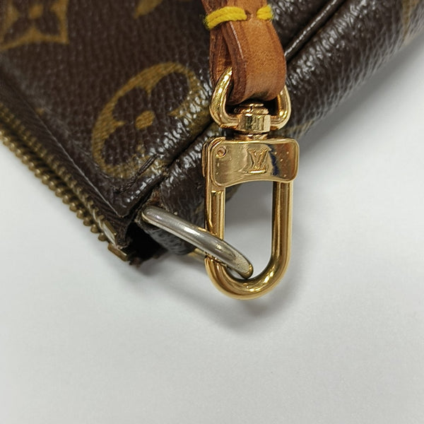 ACCESSOIRES MM Monogram Coated Canvas Brown