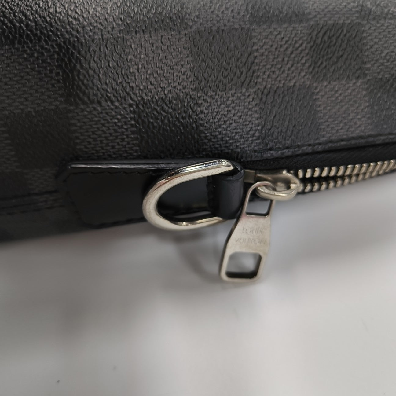 PORTE-DOCUMENTS Damier Graphite Coated Canvas Gray