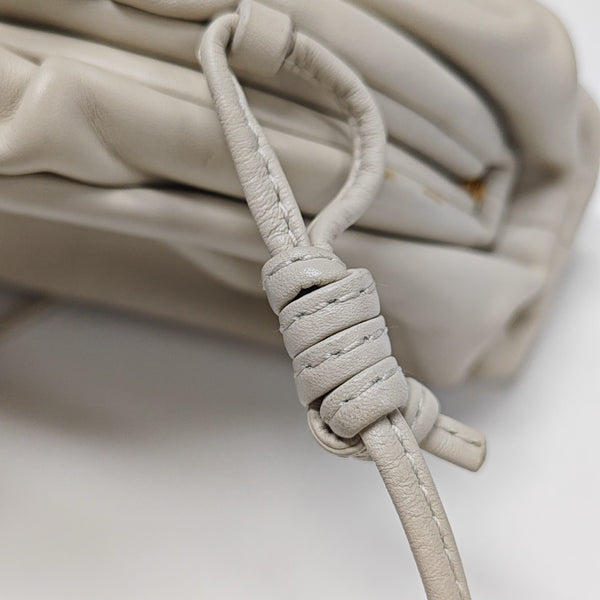 The Pouch Mini Calfskin White
