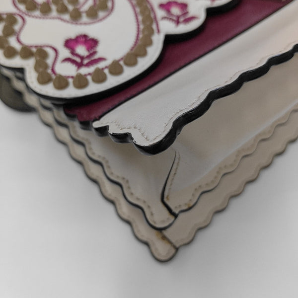 Kan I Medium Calfskin White