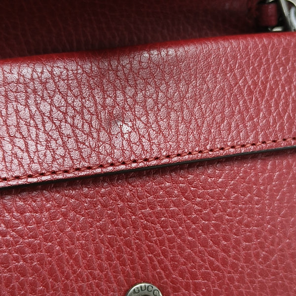 Dionysus Super Mini Calfskin Red