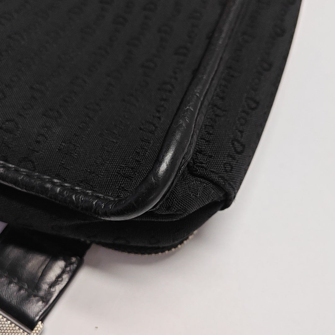 Canvas Shoulder Bag Black