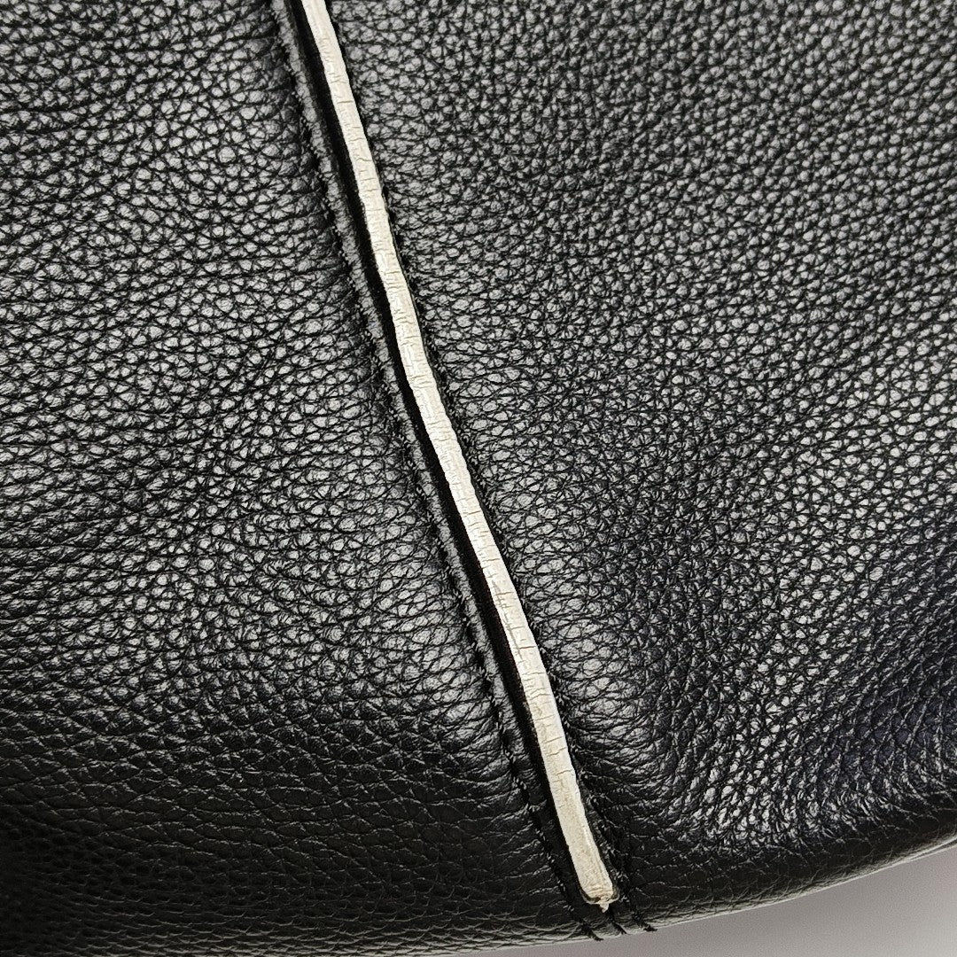 Calfskin Backpack Black