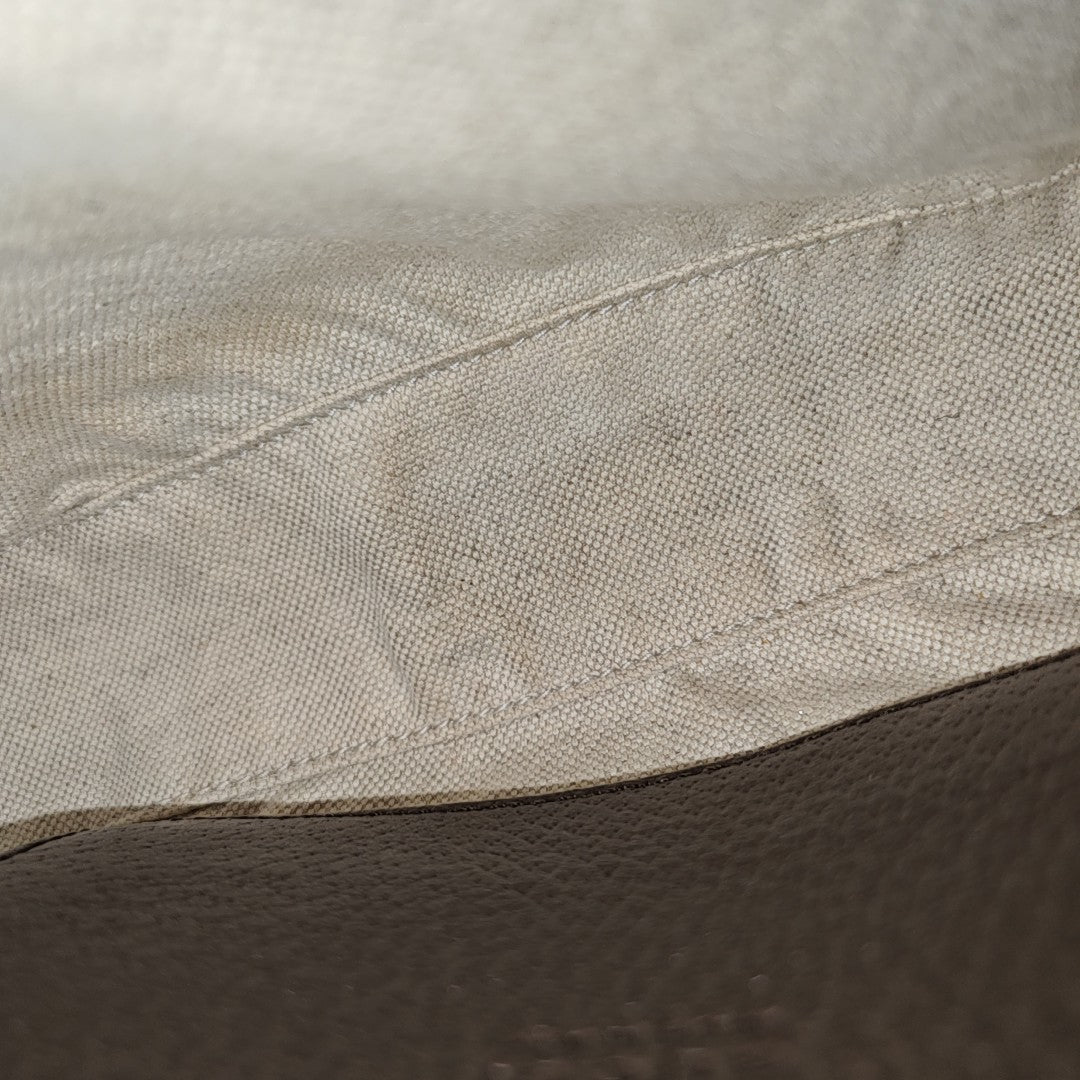 Ophidia Small Monogram Coated Canvas Brown