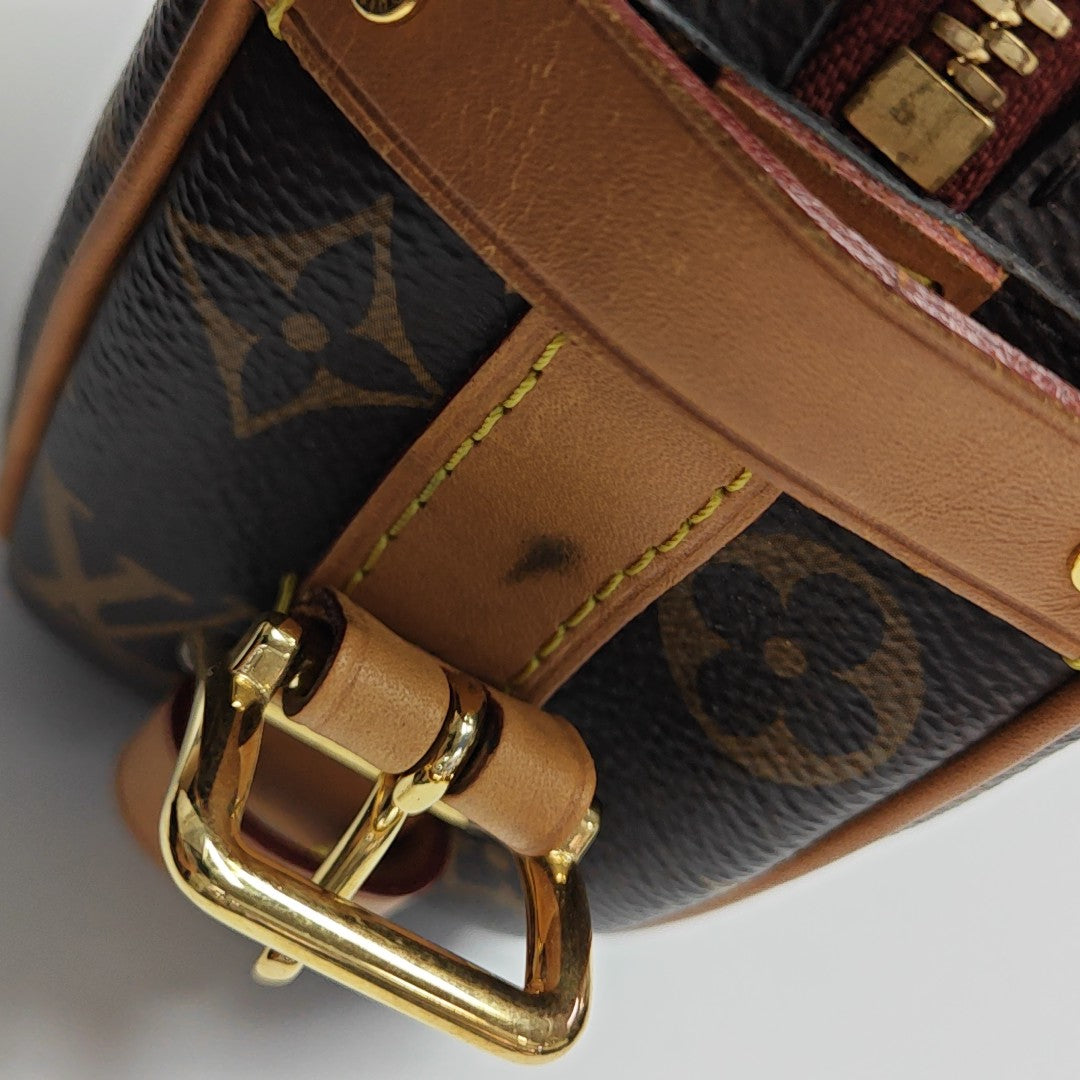 BOITE CHAPEAU MM Monogram Coated Canvas Brown