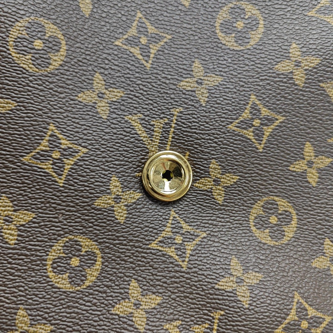 SAINT CLOUD GM Monogram Coated Canvas Brown