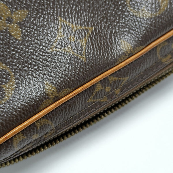 GANGE Monogram Coated Canvas Brown