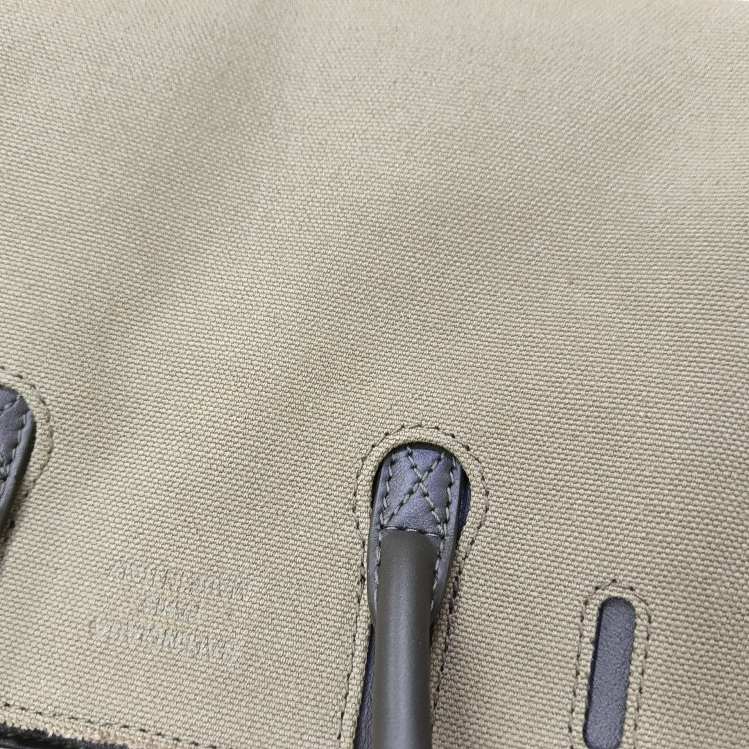 Canvas Shoulder Bag Green