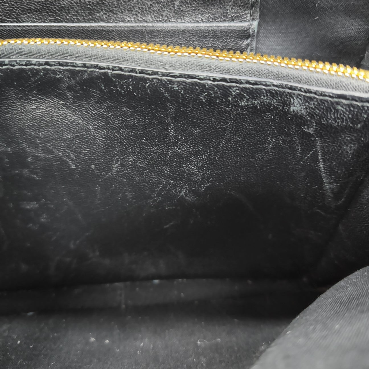 BB Quilted Calfskin Black