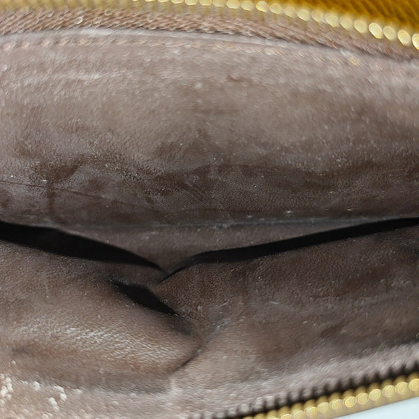 EMILIE Monogram Coated Canvas Brown Wallet