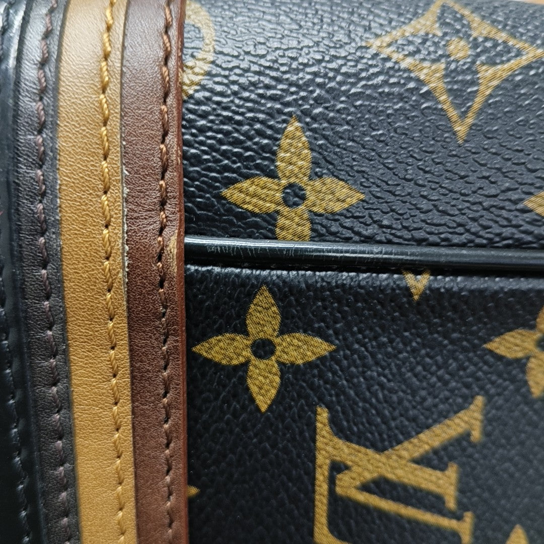 GRIET Coated Canvas Brown